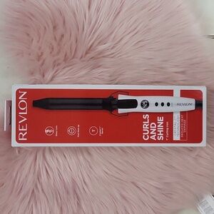 Brand New REVLON CURLS & SHINE CRYSTAL C TECHNOLOGY CURLING IRON-1"